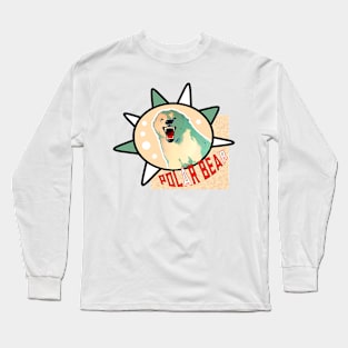 Angry polar bear Long Sleeve T-Shirt